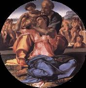 Michelangelo Buonarroti The Holy Family with the Young St.John the Baptist china oil painting reproduction